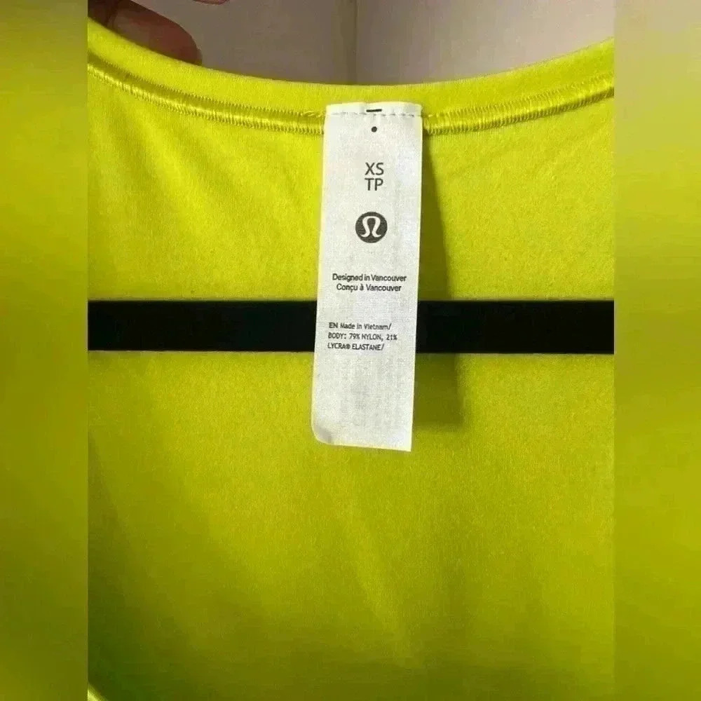 NWT LULULEMON Wundermost Ultra-Soft Nulu Square-Neck Sleeveless Bodysuit - Picture 11 of 12